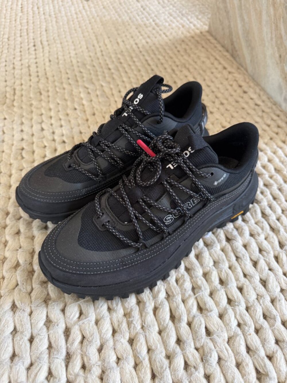 Sorel Callsign Horizon Low GTX Sneakers Black Size 8.5